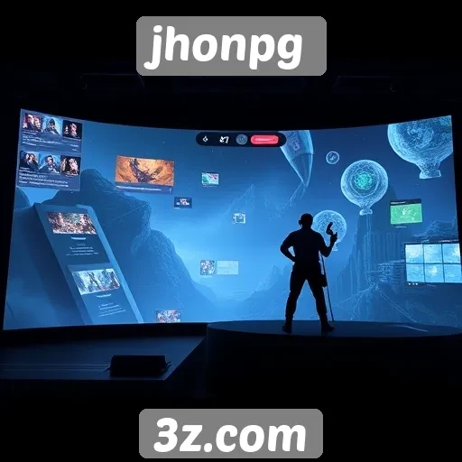 Explorando o design e a interface do jhonpg